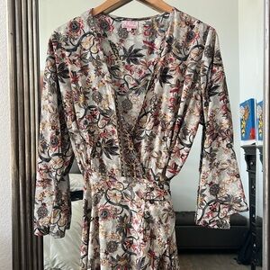 Beautiful maxi, wrap dress